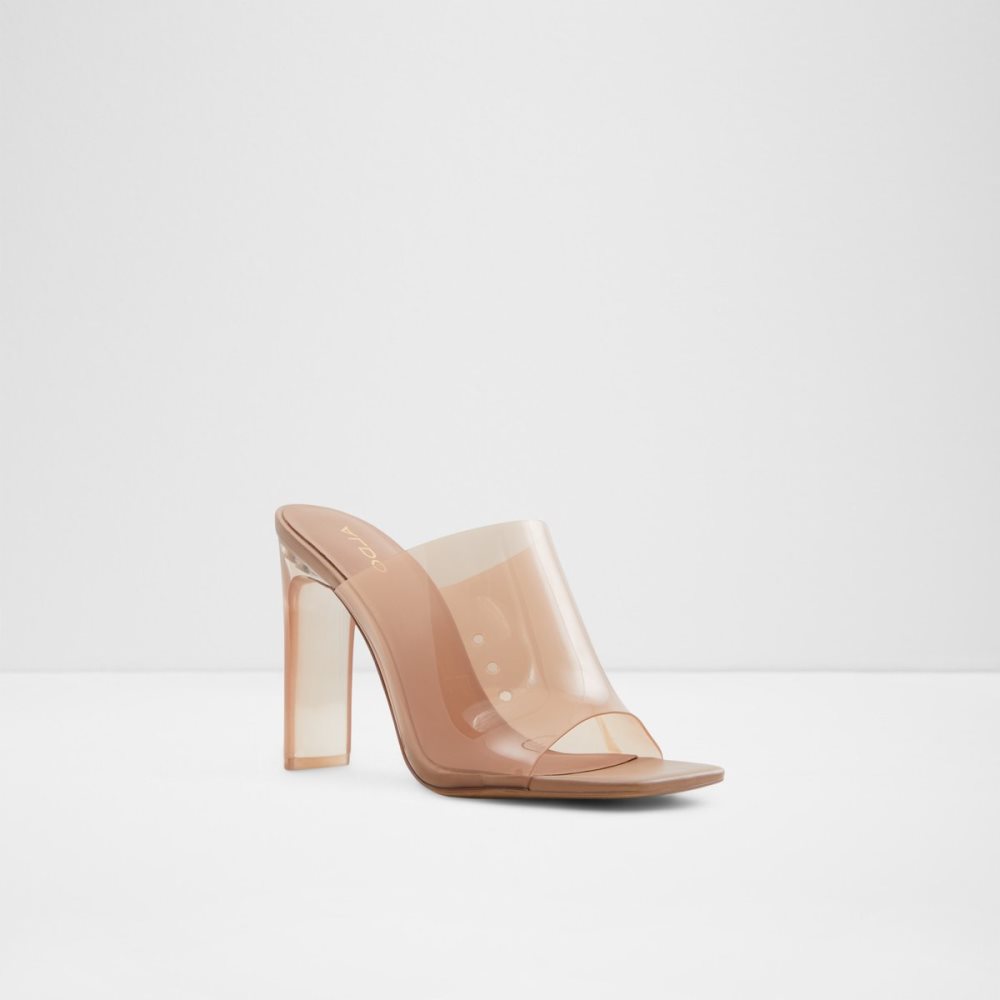 Beige Aldo Ybendaviel High Sandal Sandals | 85NDVGYIX