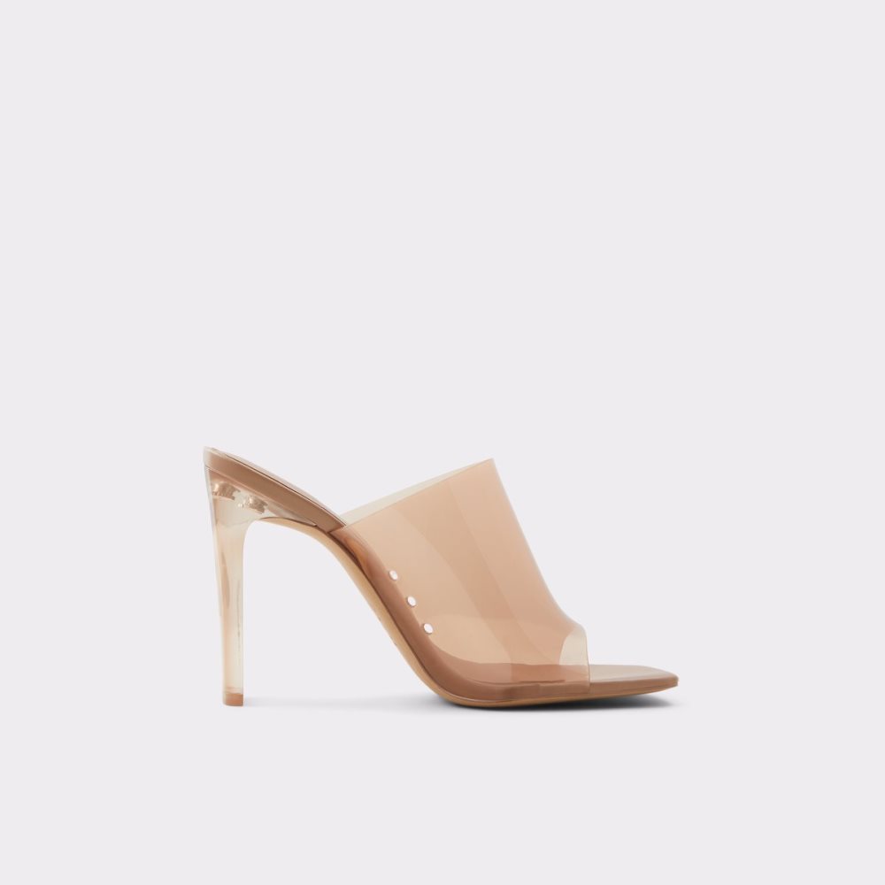 Beige Aldo Ybendaviel High Sandal Sandals | 85NDVGYIX