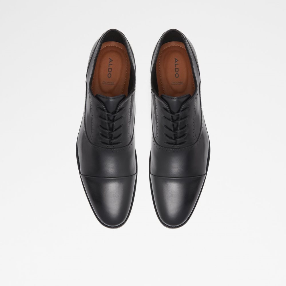 Black Aldo Abawienflex Dress Shoes | 75CFDKNES