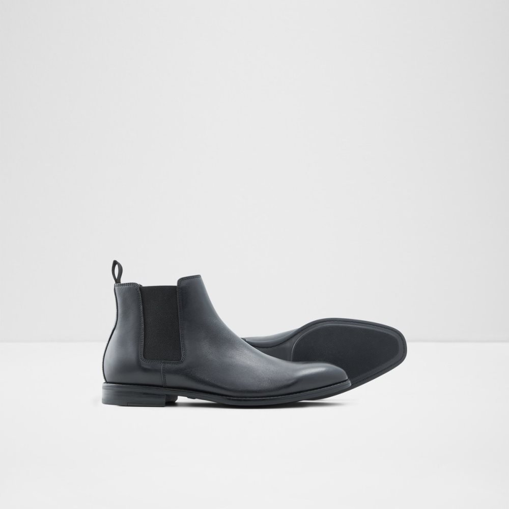 Black Aldo Aboide Chelsea Boots | 91AMXBVWD