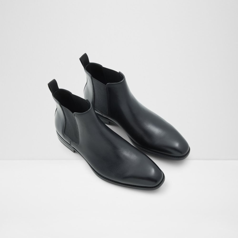 Black Aldo Aboide Chelsea Boots | 91AMXBVWD