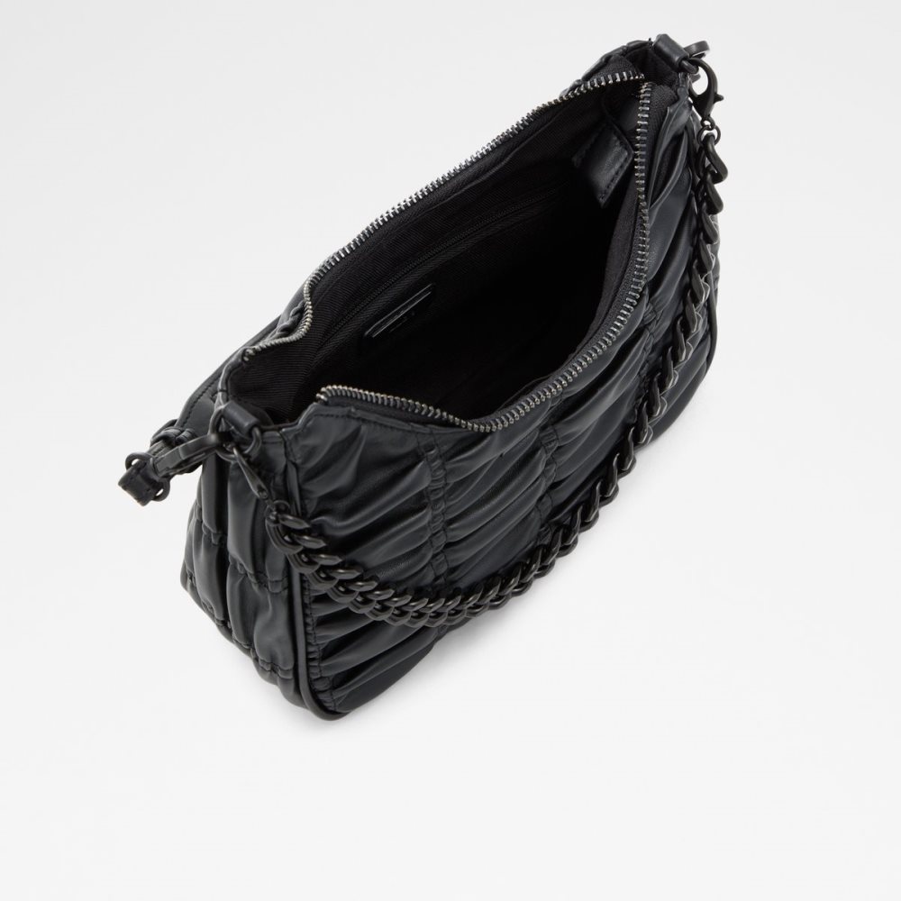 Black Aldo Acera Shoulder Bags | 51YTURZPO