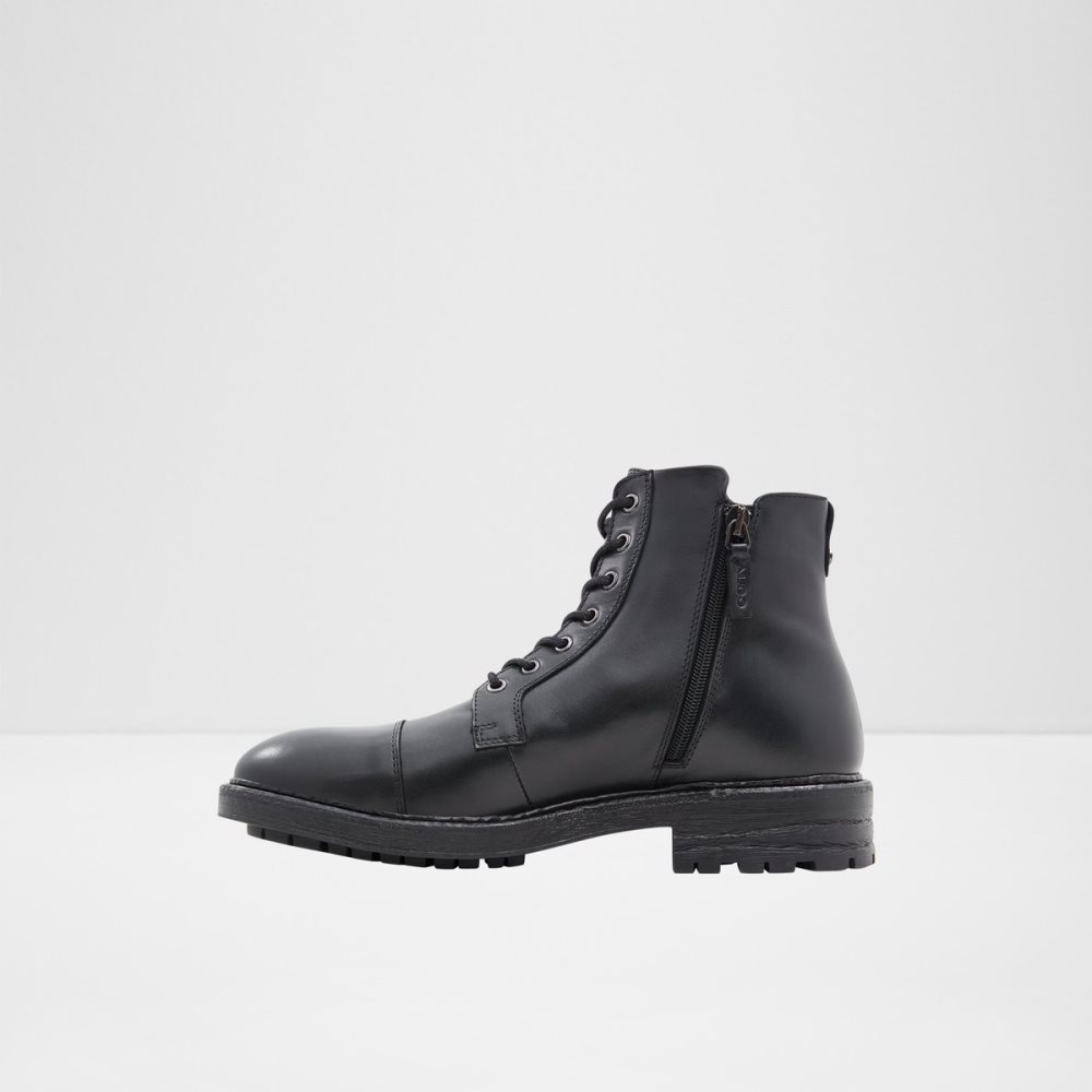 Black Aldo Adrardosien Lace-up Lace Up Boots | 57YVRDXCK