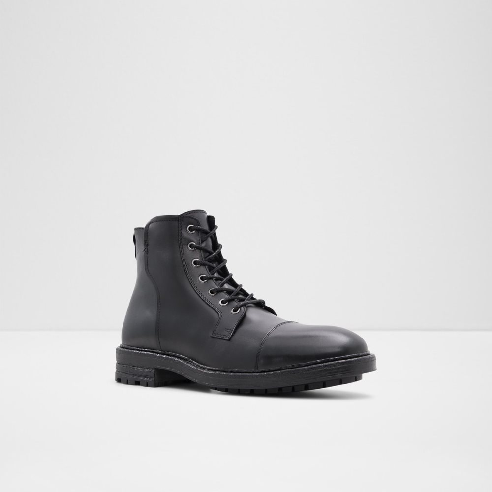 Black Aldo Adrardosien Lace-up Lace Up Boots | 57YVRDXCK