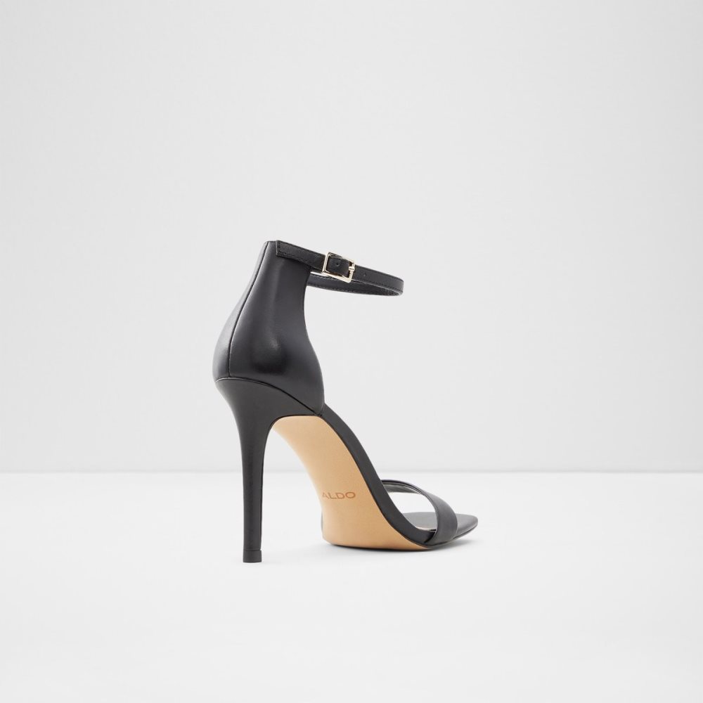 Black Aldo Afendaven Heeled Sandal - Stiletto Heels | 89BTGEPKI