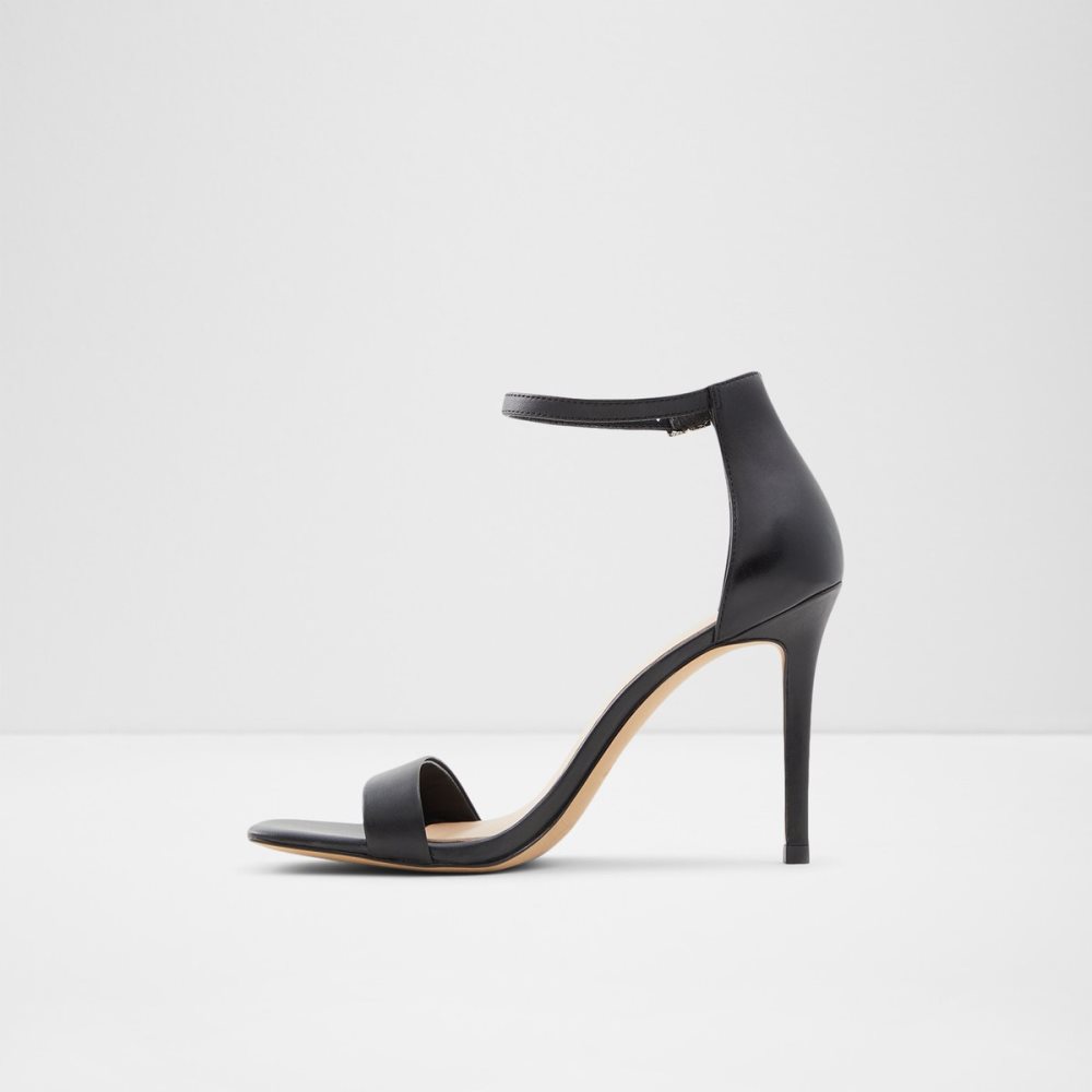 Black Aldo Afendaven Heeled Sandal - Stiletto Heels | 89BTGEPKI