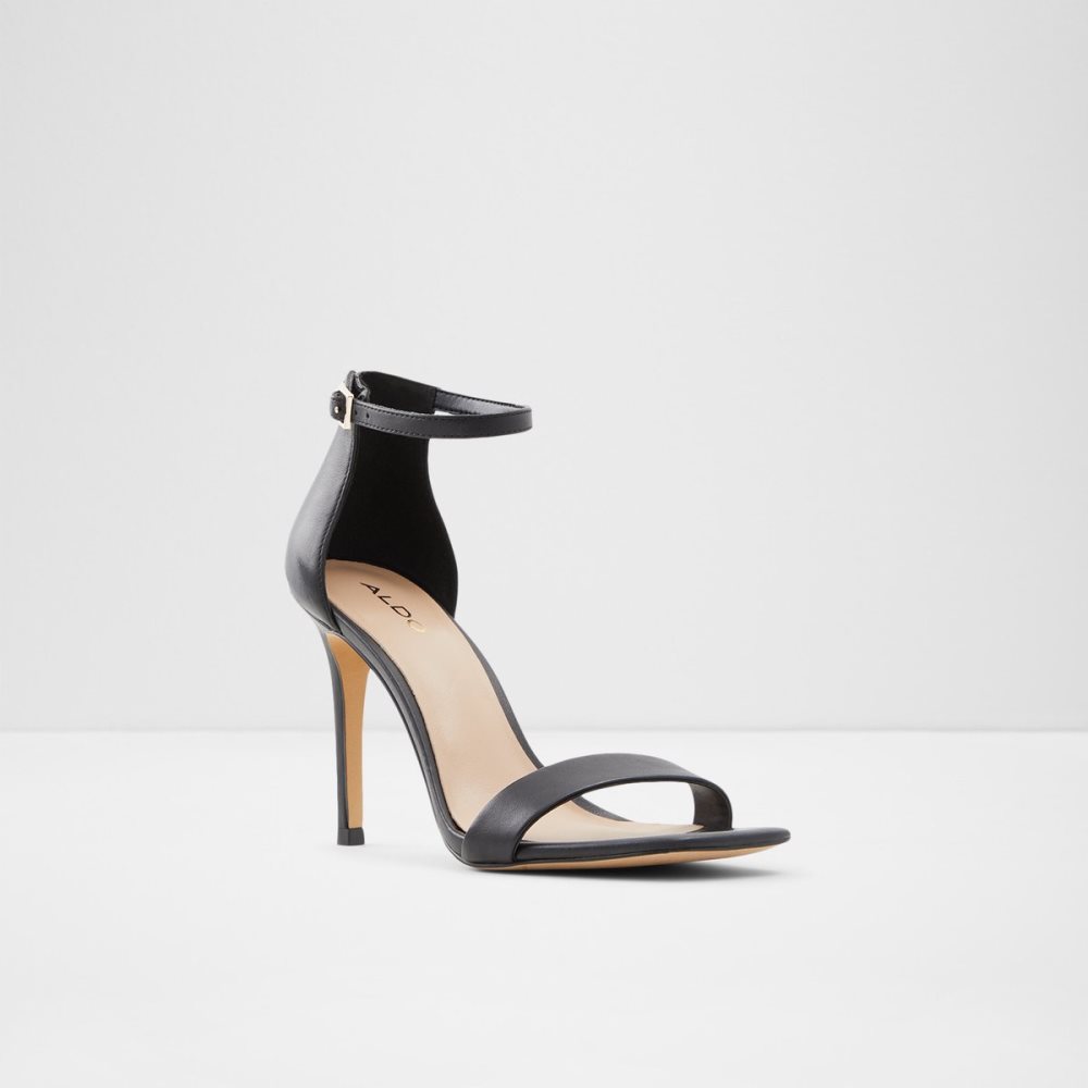 Black Aldo Afendaven Heeled Sandal - Stiletto Heels | 89BTGEPKI