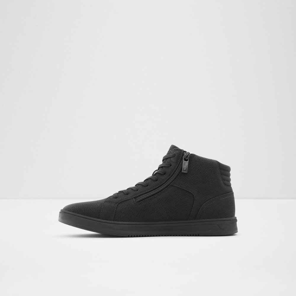 Black Aldo Afiac High Top - Cup Sole Sneakers | 62ALIQXNR