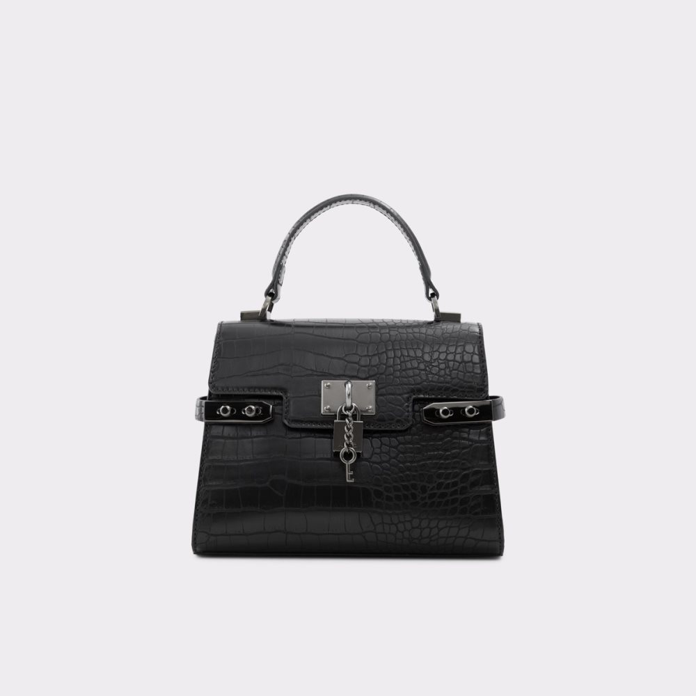 Black Aldo Agroliaa Top Handle Handbag | 14PQTHGMB