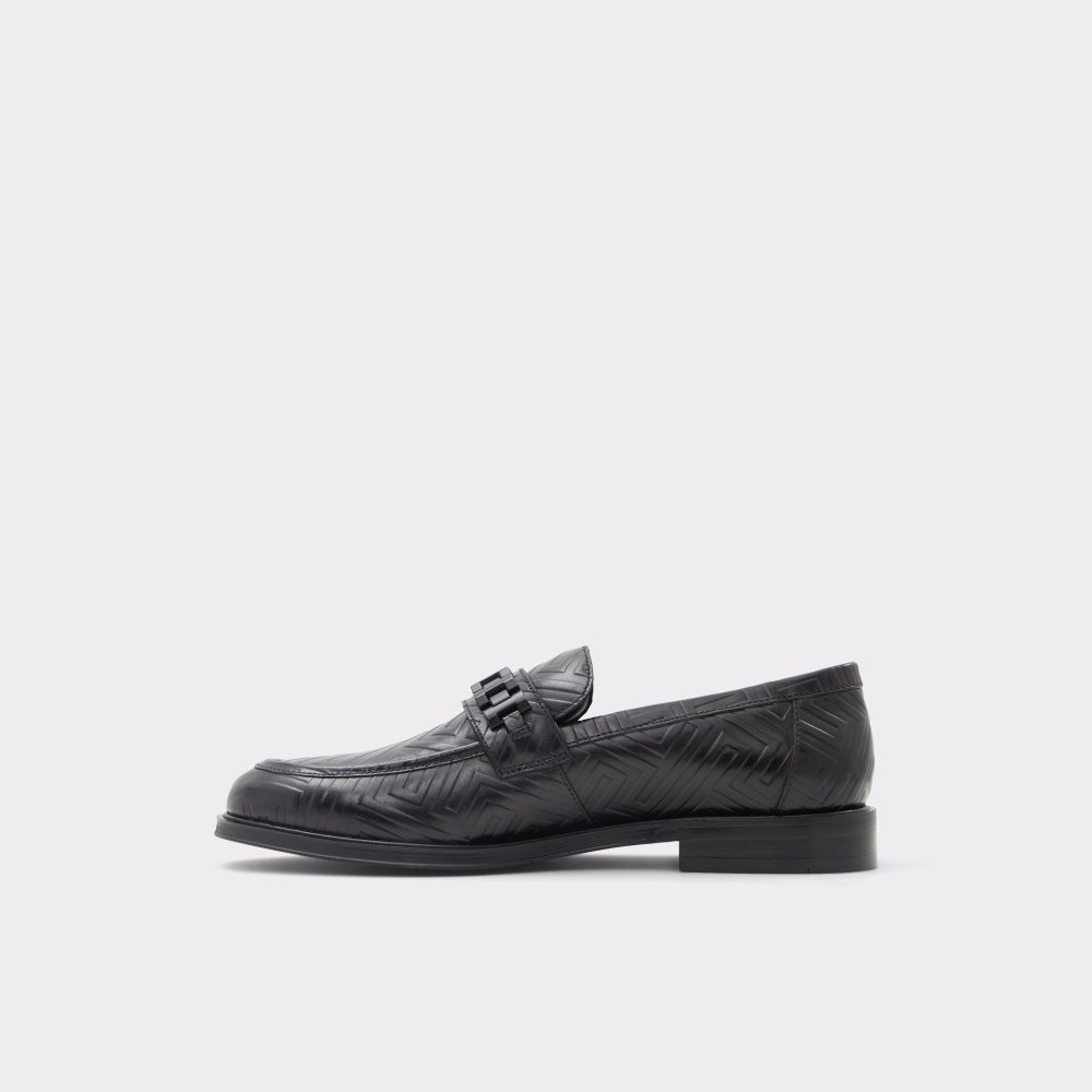 Black Aldo Aleck Loafers | 19FLEOQMC