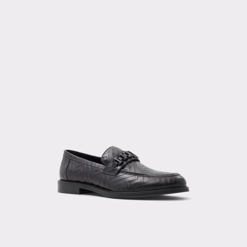 Black Aldo Aleck Loafers | 19FLEOQMC