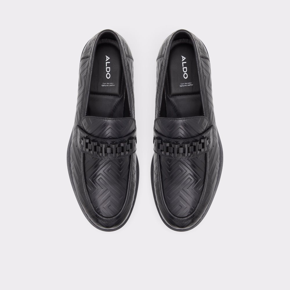 Black Aldo Aleck Loafers | 19FLEOQMC