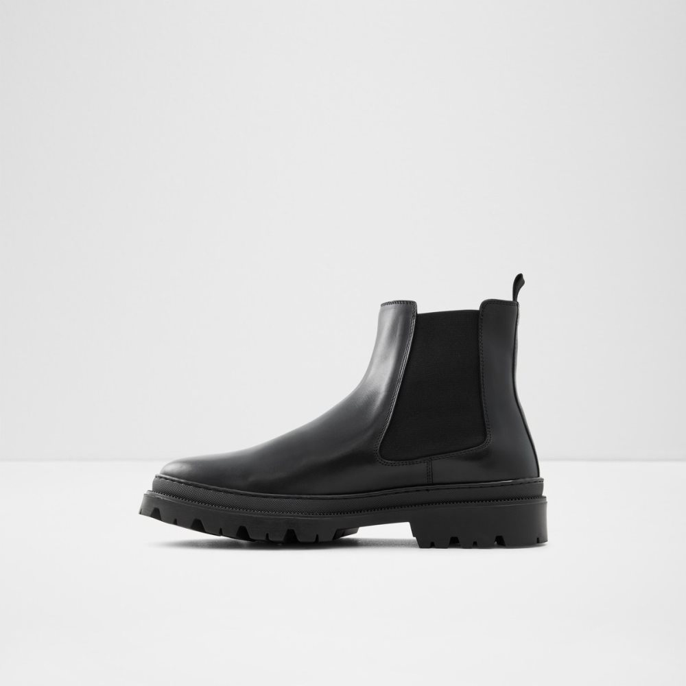 Black Aldo Alencia Chelsea Boots | 97XFHUKIV