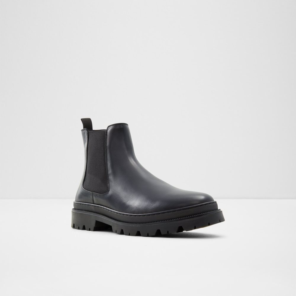 Black Aldo Alencia Chelsea Boots | 97XFHUKIV