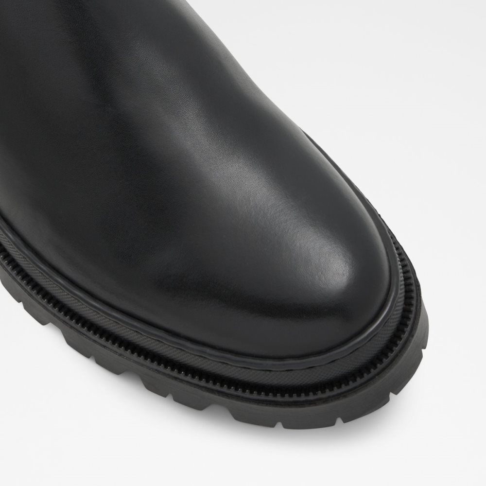 Black Aldo Alencia Chelsea Boots | 97XFHUKIV