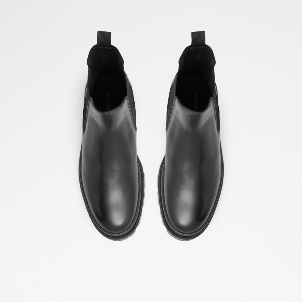 Black Aldo Alencia Chelsea Boots | 97XFHUKIV