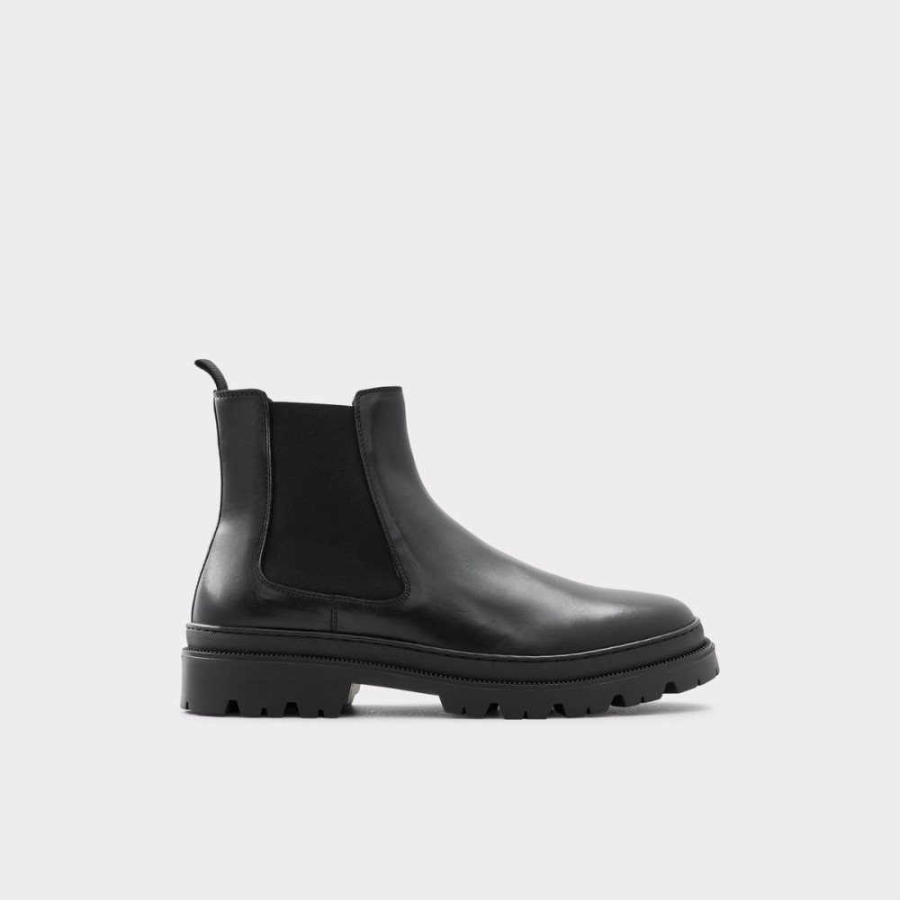 Black Aldo Alencia Chelsea Boots | 97XFHUKIV