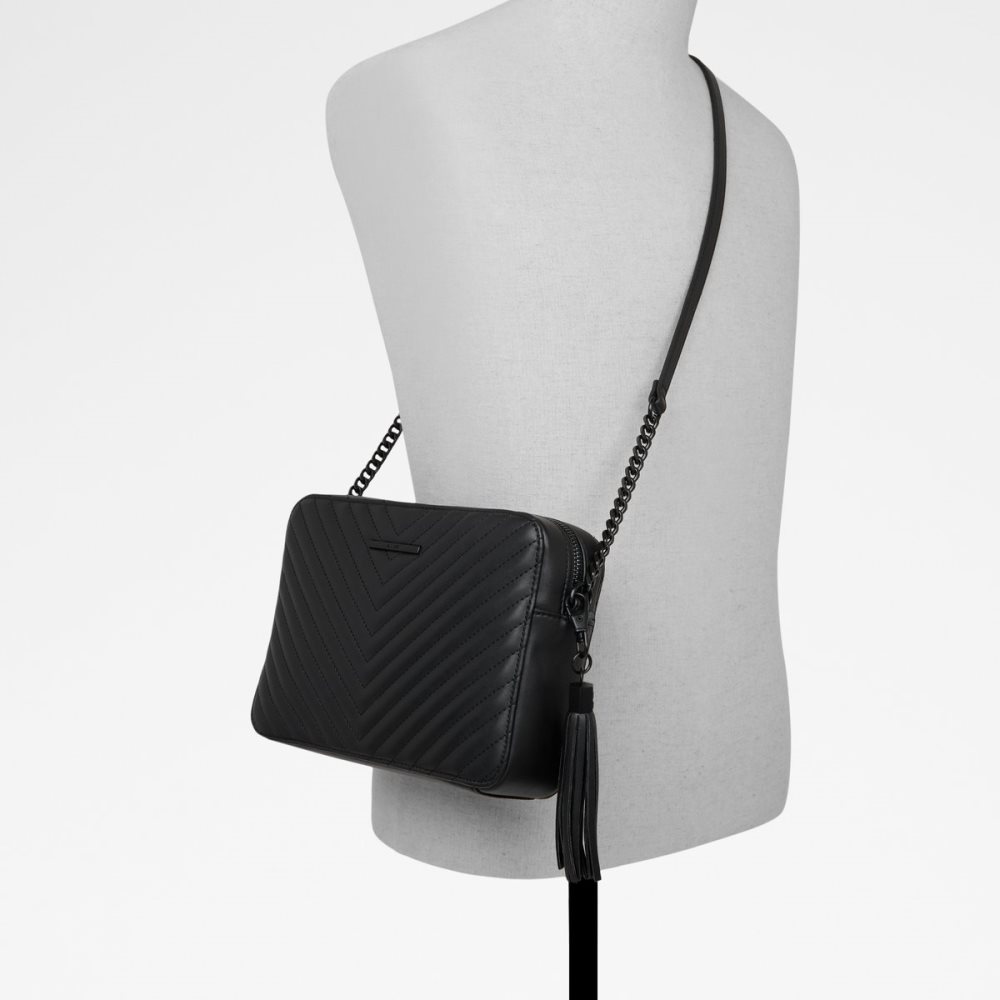 Black Aldo Andressera Crossbody Bags | 29QWBIYNL