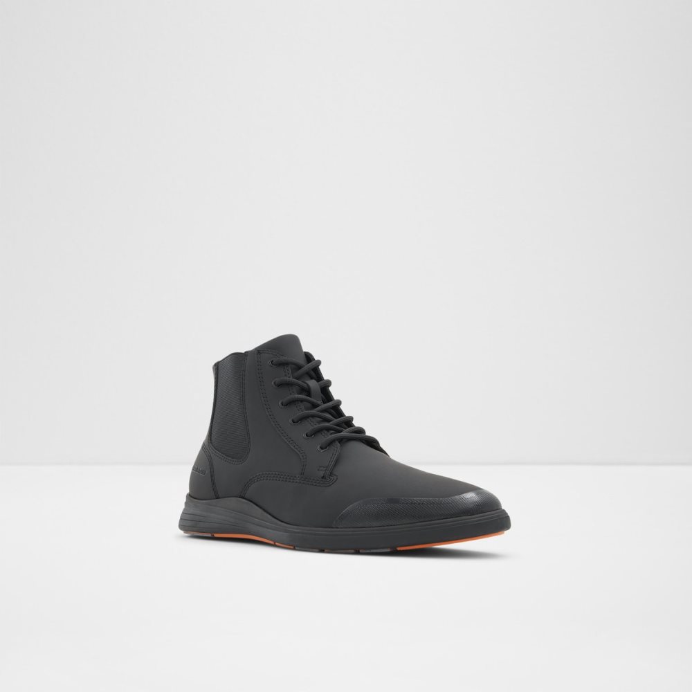 Black Aldo Ashdale Chukka Rain Boots | 13EVZSCTH