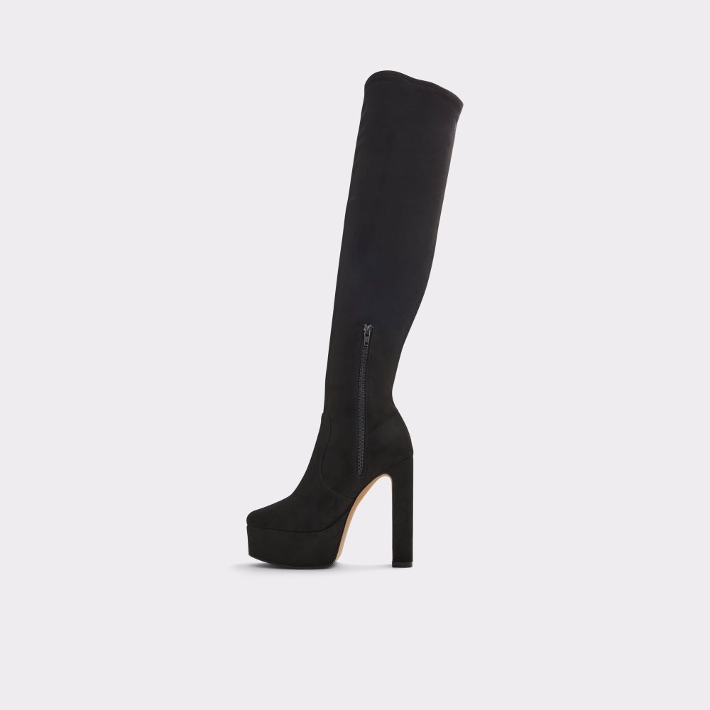 Black Aldo Astelawan Over-the-knee - Plateforme Tall Boots | 97ZAKWULN