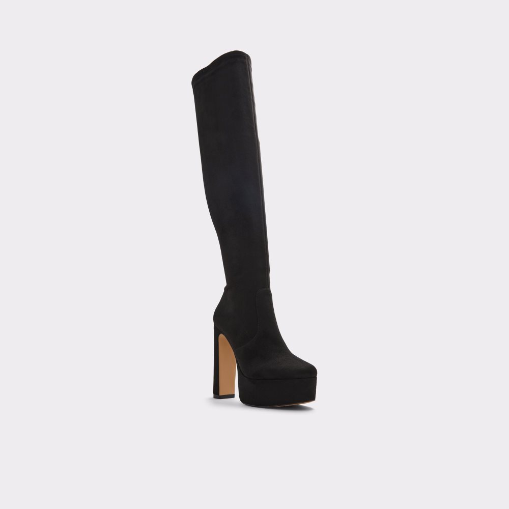 Black Aldo Astelawan Over-the-knee - Plateforme Tall Boots | 97ZAKWULN