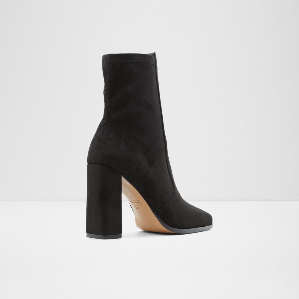 Black Aldo Audrella Ankle Boots | 82XBJKMHC