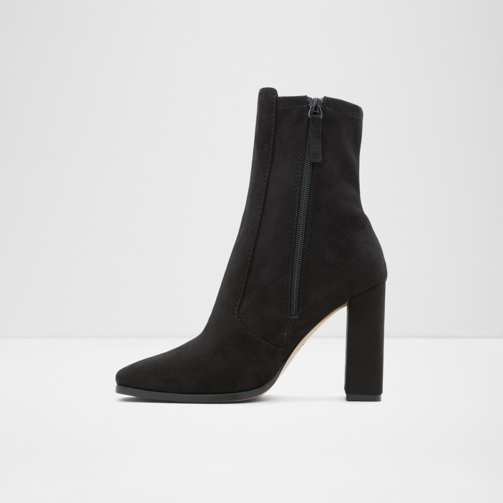 Black Aldo Audrella Ankle Boots | 82XBJKMHC