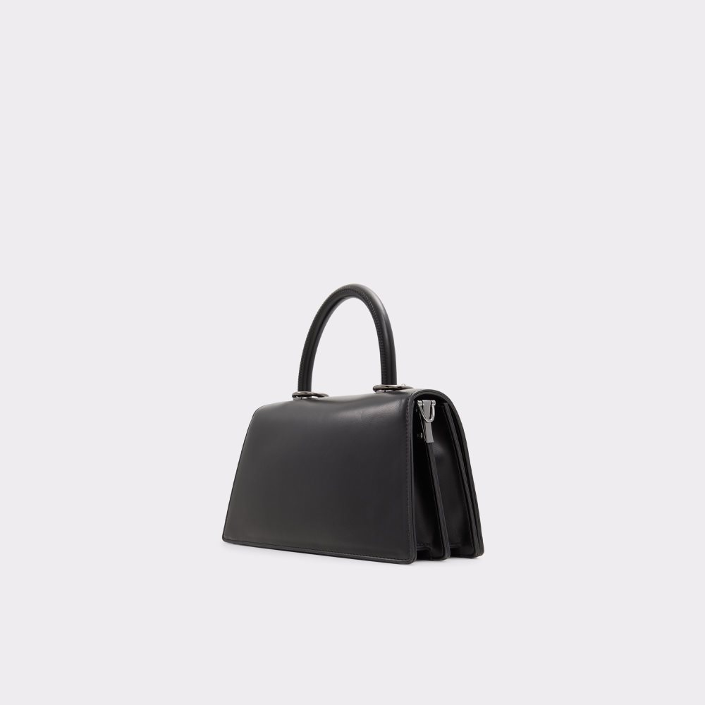 Black Aldo Avedax Top Handle Handbag | 60QUFJYSB