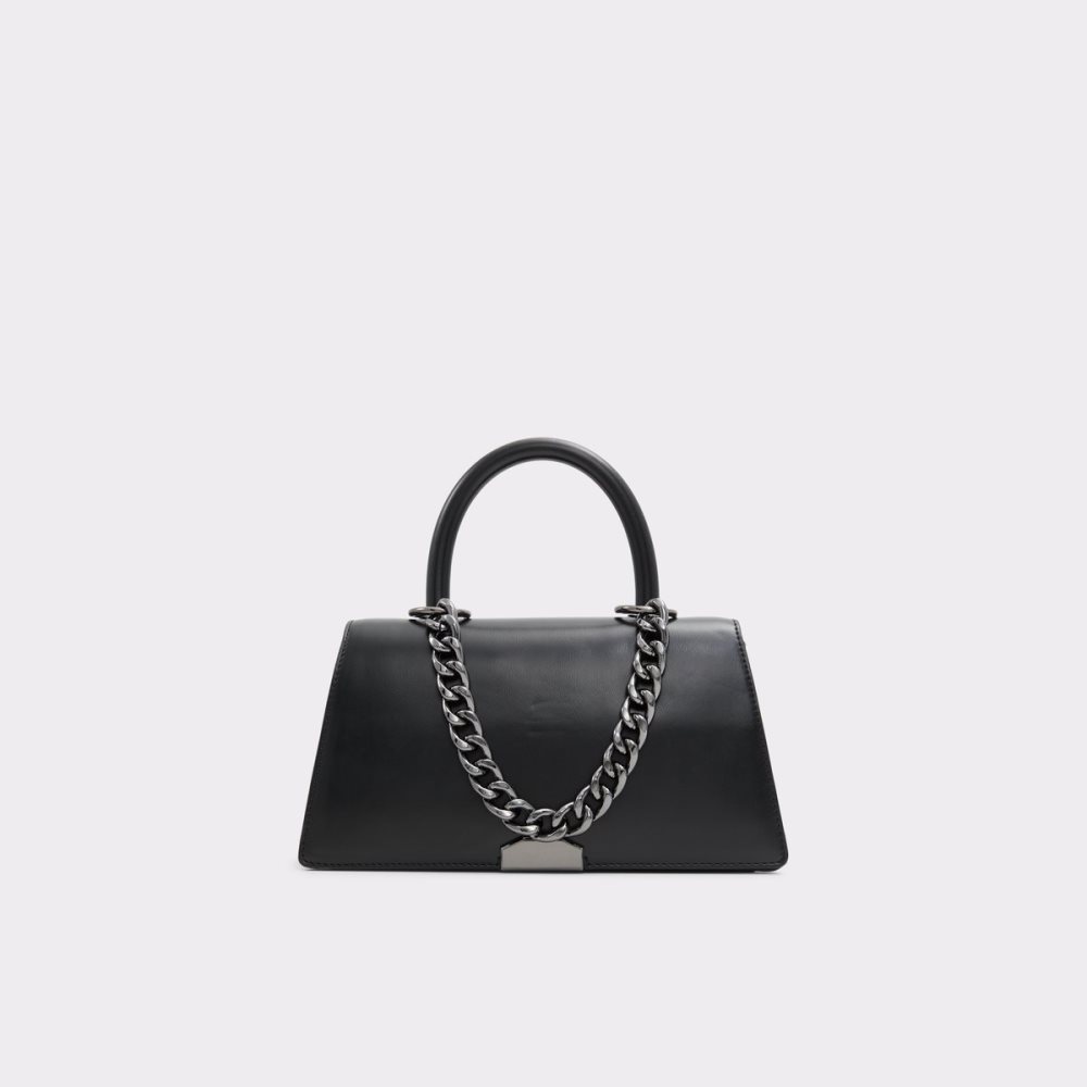 Black Aldo Avedax Top Handle Handbag | 60QUFJYSB