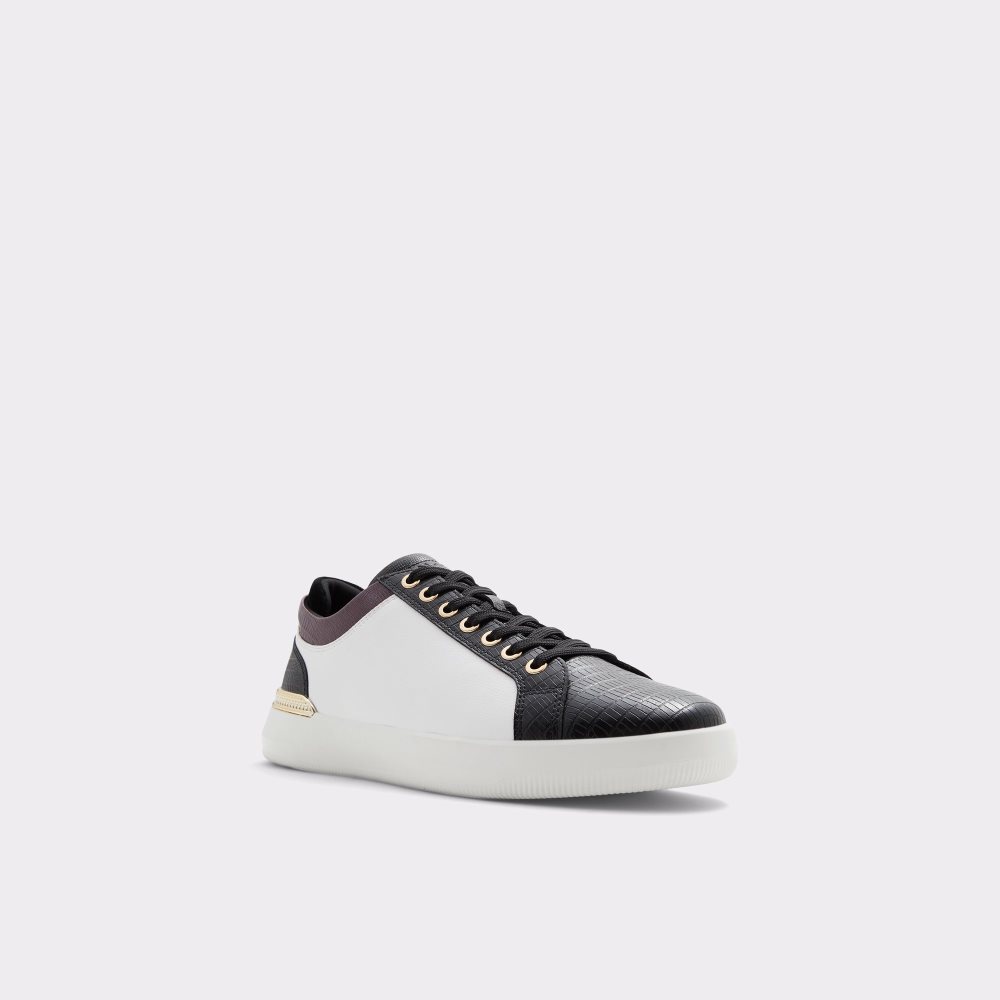 Black Aldo Aveo Low Top - Cup Sole Sneakers | 59WATQVYR