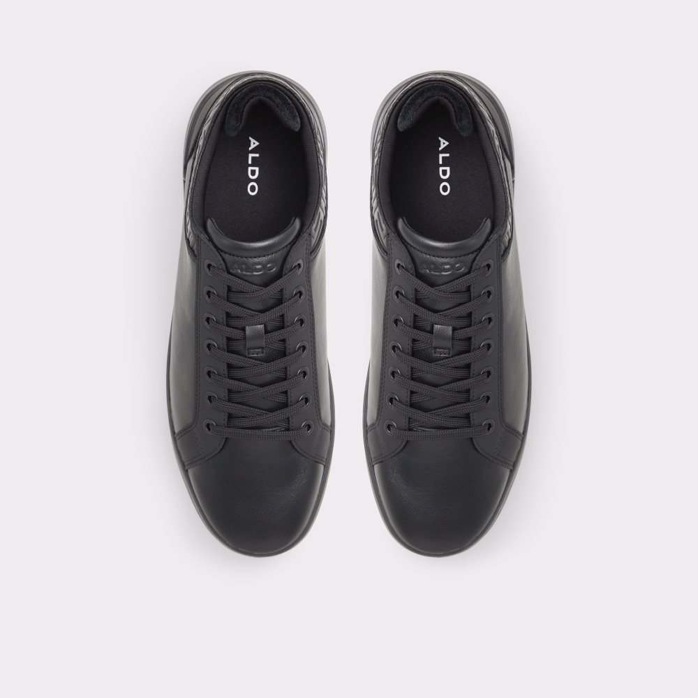 Black Aldo Aveo Low Top - Cup Sole Sneakers | 96NLSYPBO