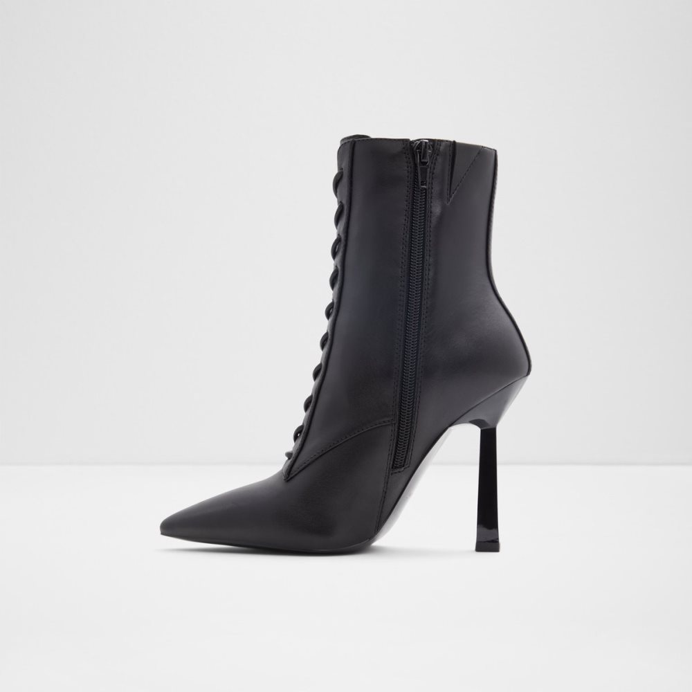 Black Aldo Began Lace-up Combat Boots | 38XIPUGCB