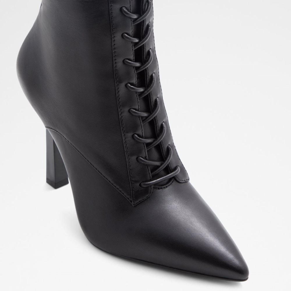 Black Aldo Began Lace-up Combat Boots | 38XIPUGCB