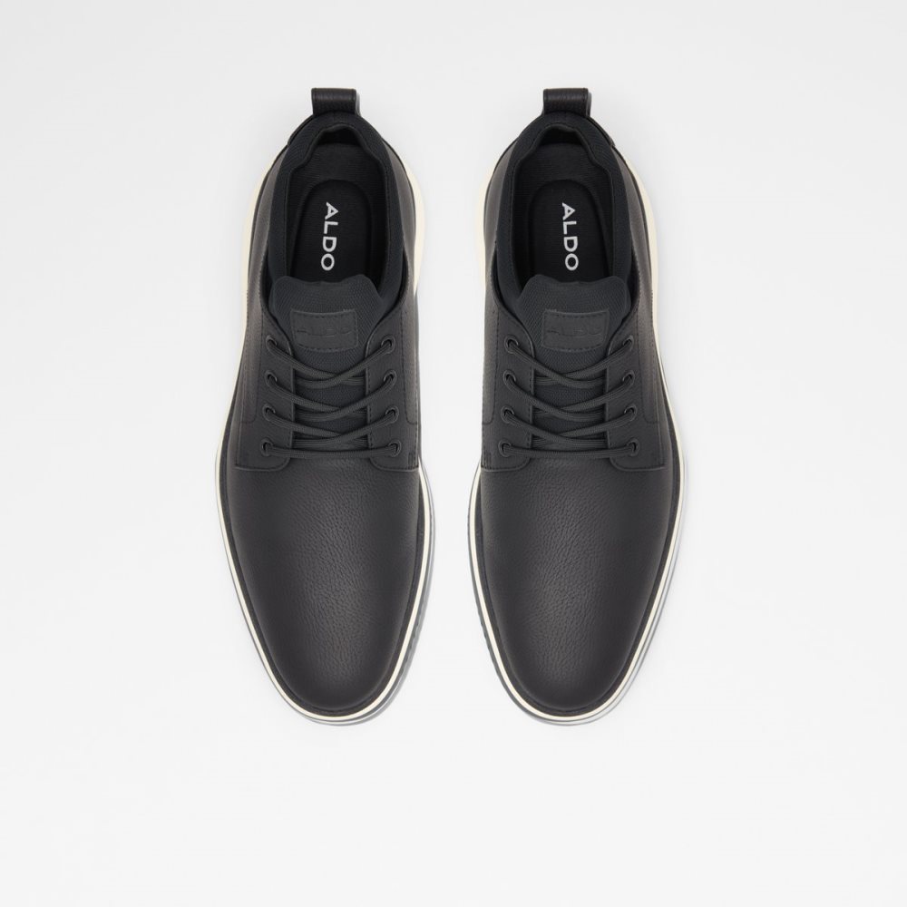 Black Aldo Bergen Oxfords Shoes | 76QIZNLHK