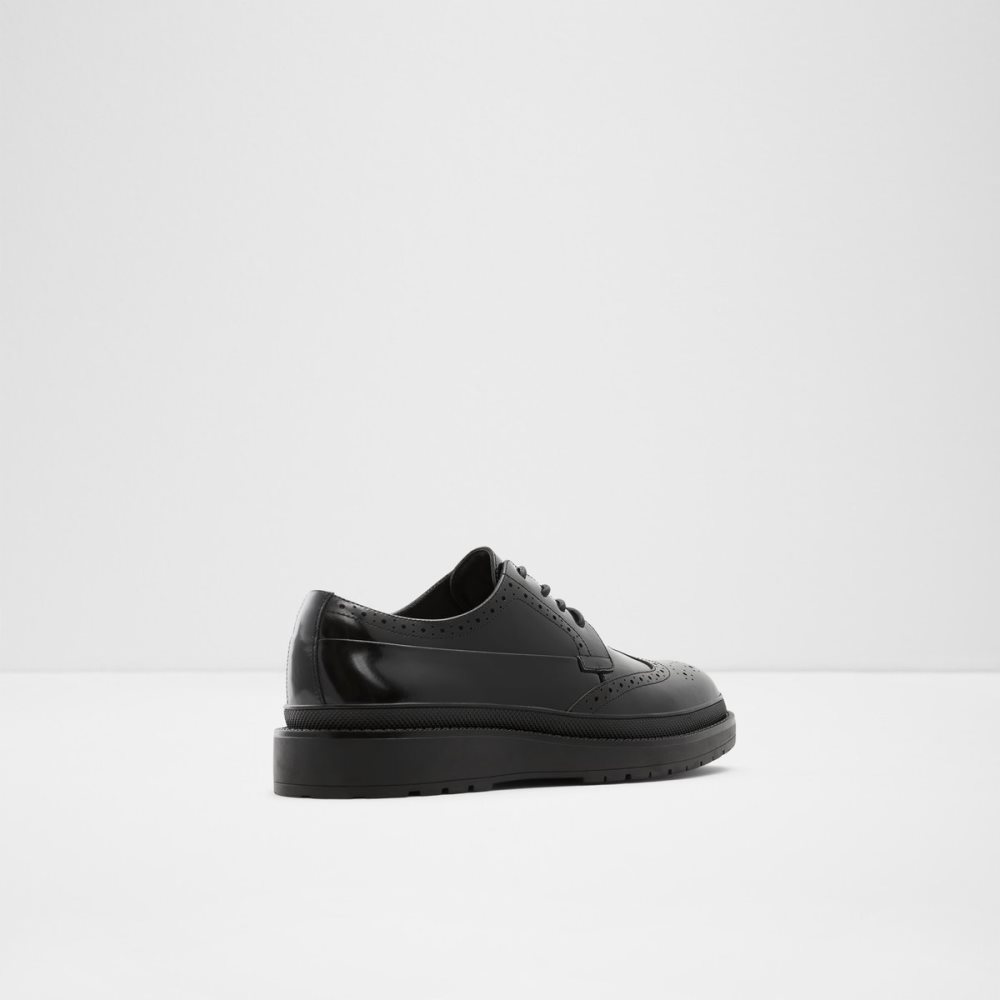 Black Aldo Bezos Oxfords Shoes | 20ENSYWZD