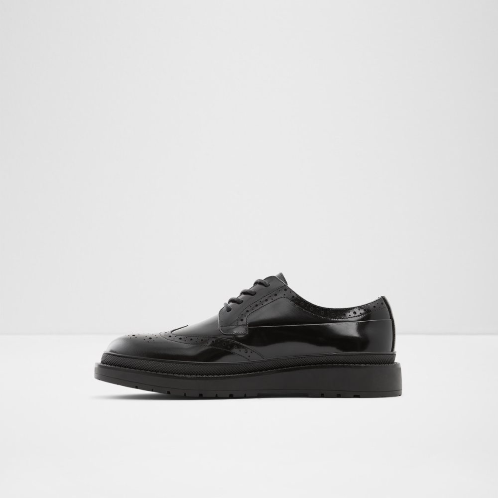 Black Aldo Bezos Oxfords Shoes | 20ENSYWZD