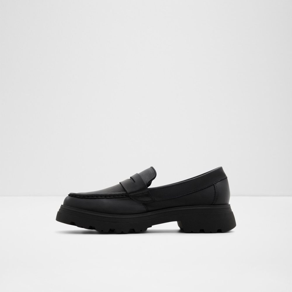 Black Aldo Biglect - Lug Sole Mules | 98KYBGXHF