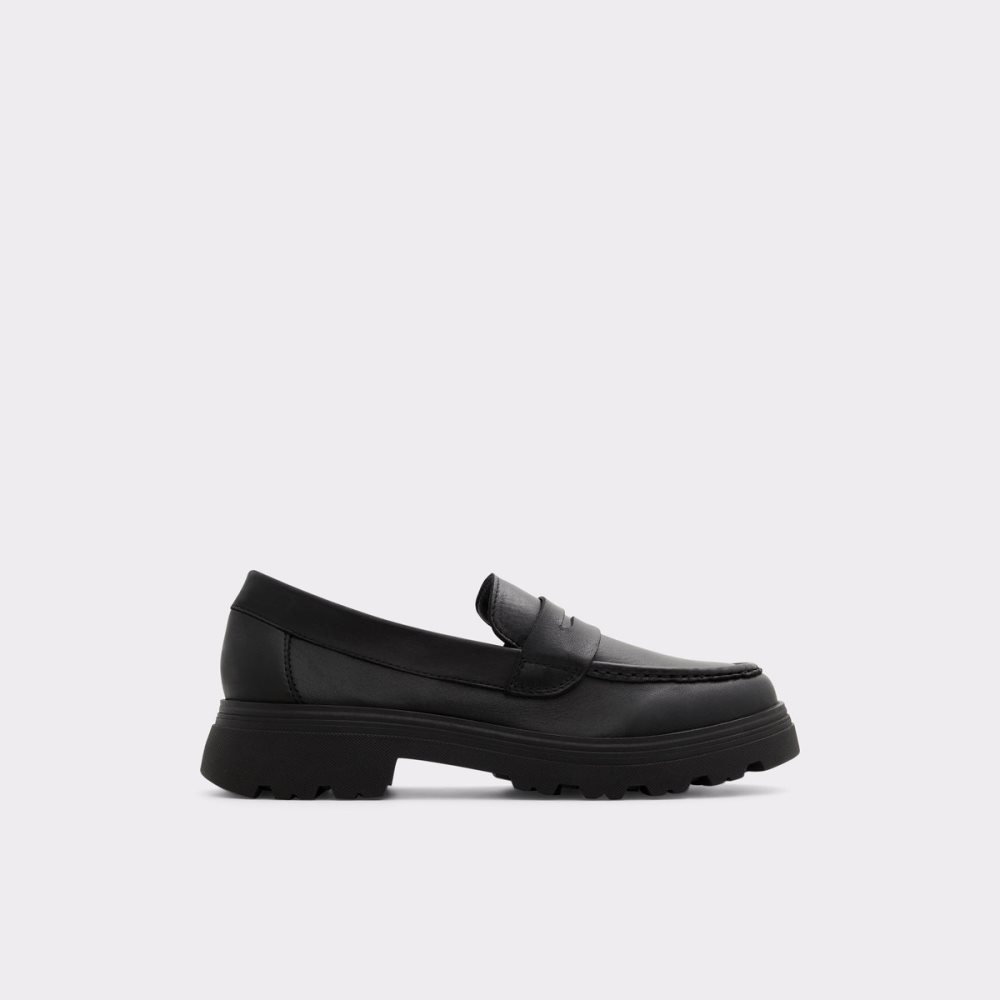 Black Aldo Biglect - Lug Sole Mules | 98KYBGXHF