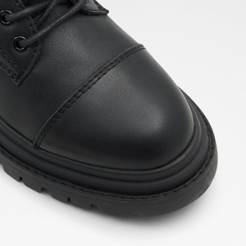 Black Aldo Bigmark - Lug Sole Combat Boots | 84YPHXRDS