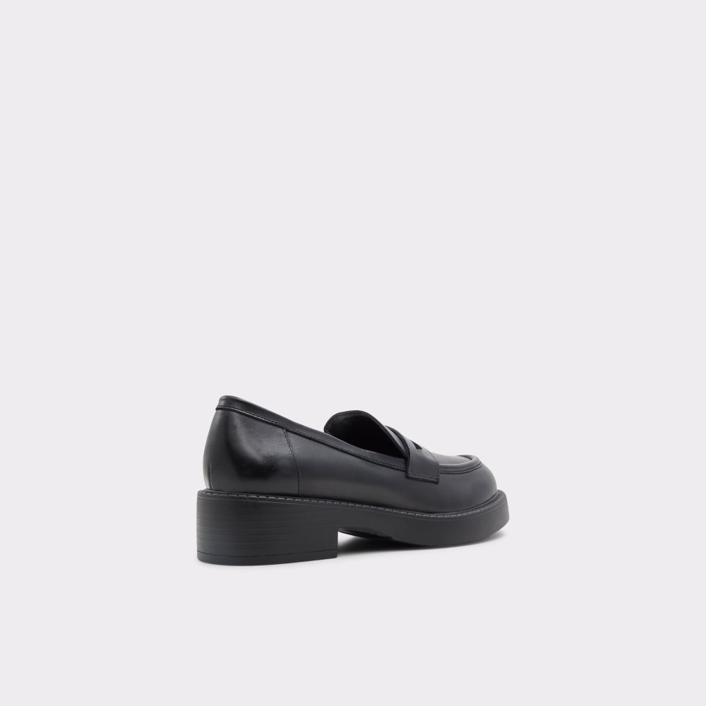 Black Aldo Bigplan - Lug Sole Mules | 72UXVZMGK