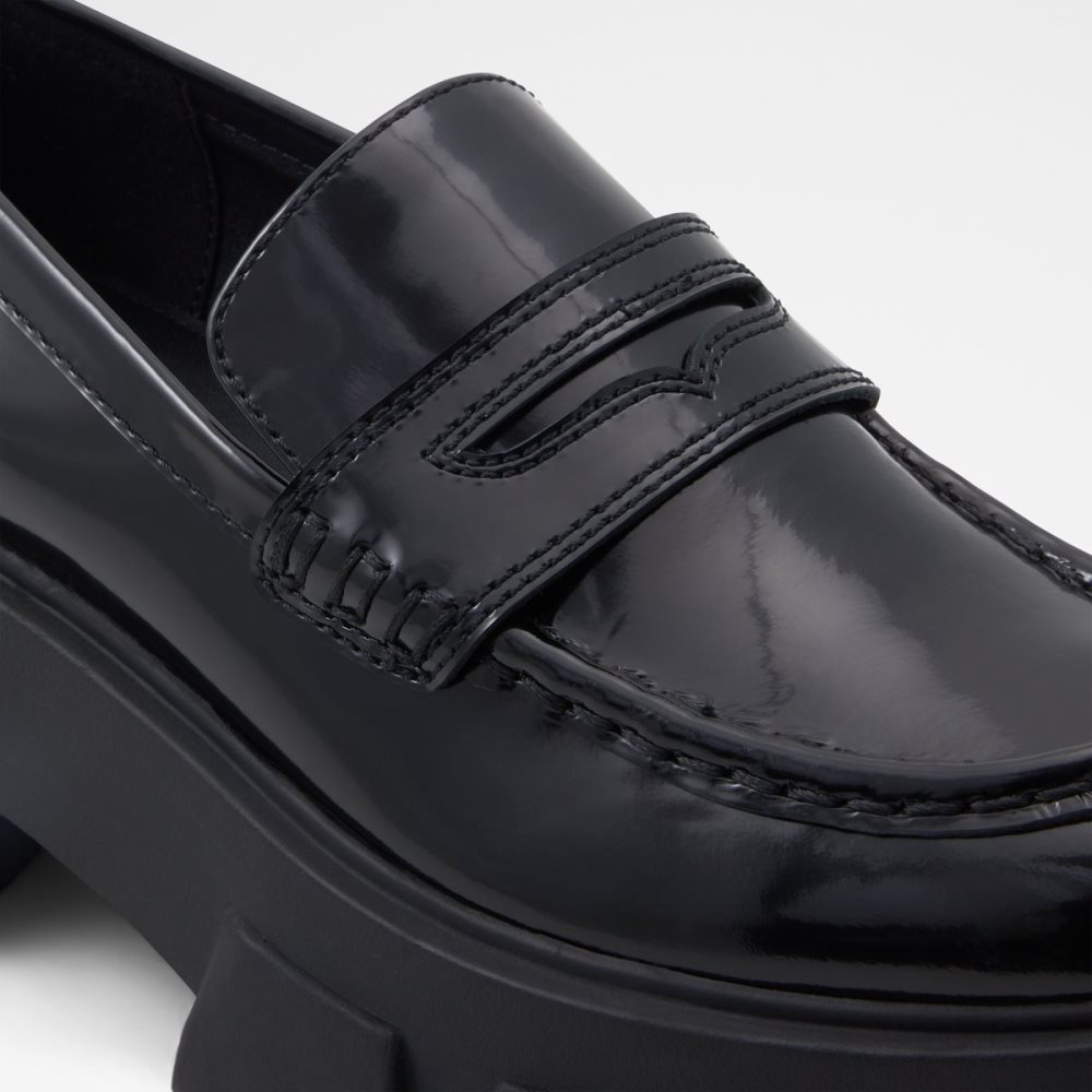 Black Aldo Bigshow - Lug Sole Mules | 91VZKEQRU