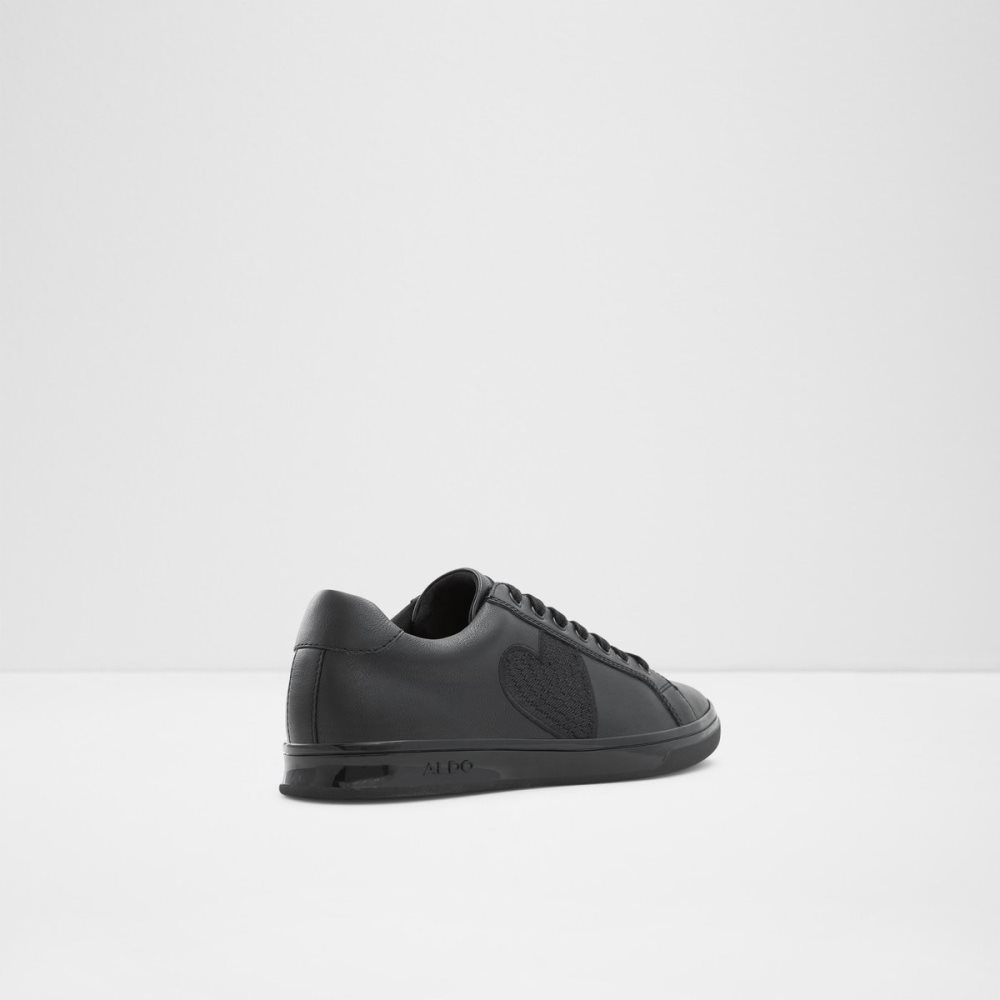 Black Aldo Blacktie Low Top Sneakers | 07UNVMIDX