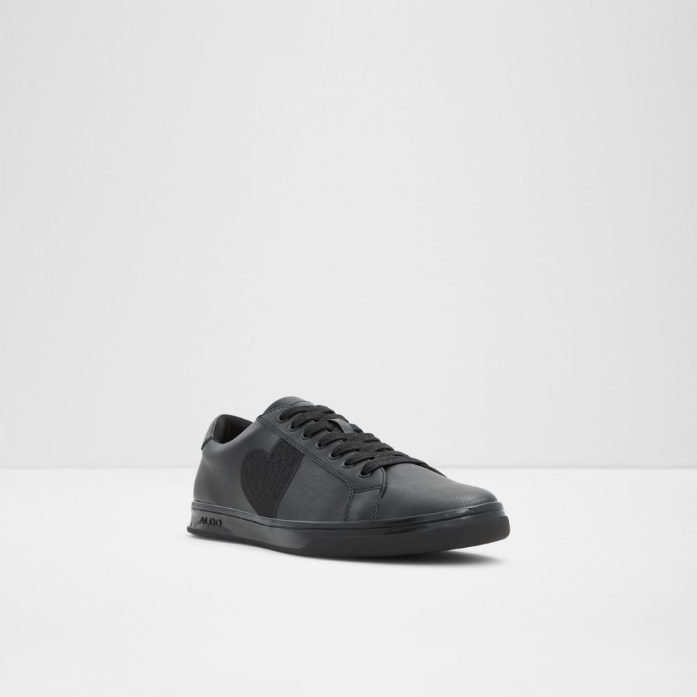 Black Aldo Blacktie Low Top Sneakers | 07UNVMIDX