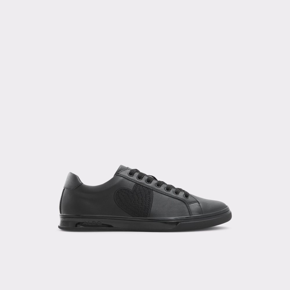 Black Aldo Blacktie Low Top Sneakers | 07UNVMIDX