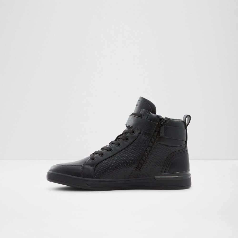 Black Aldo Brauerr High Top - Cup Sole Sneakers | 72YLCFDNR