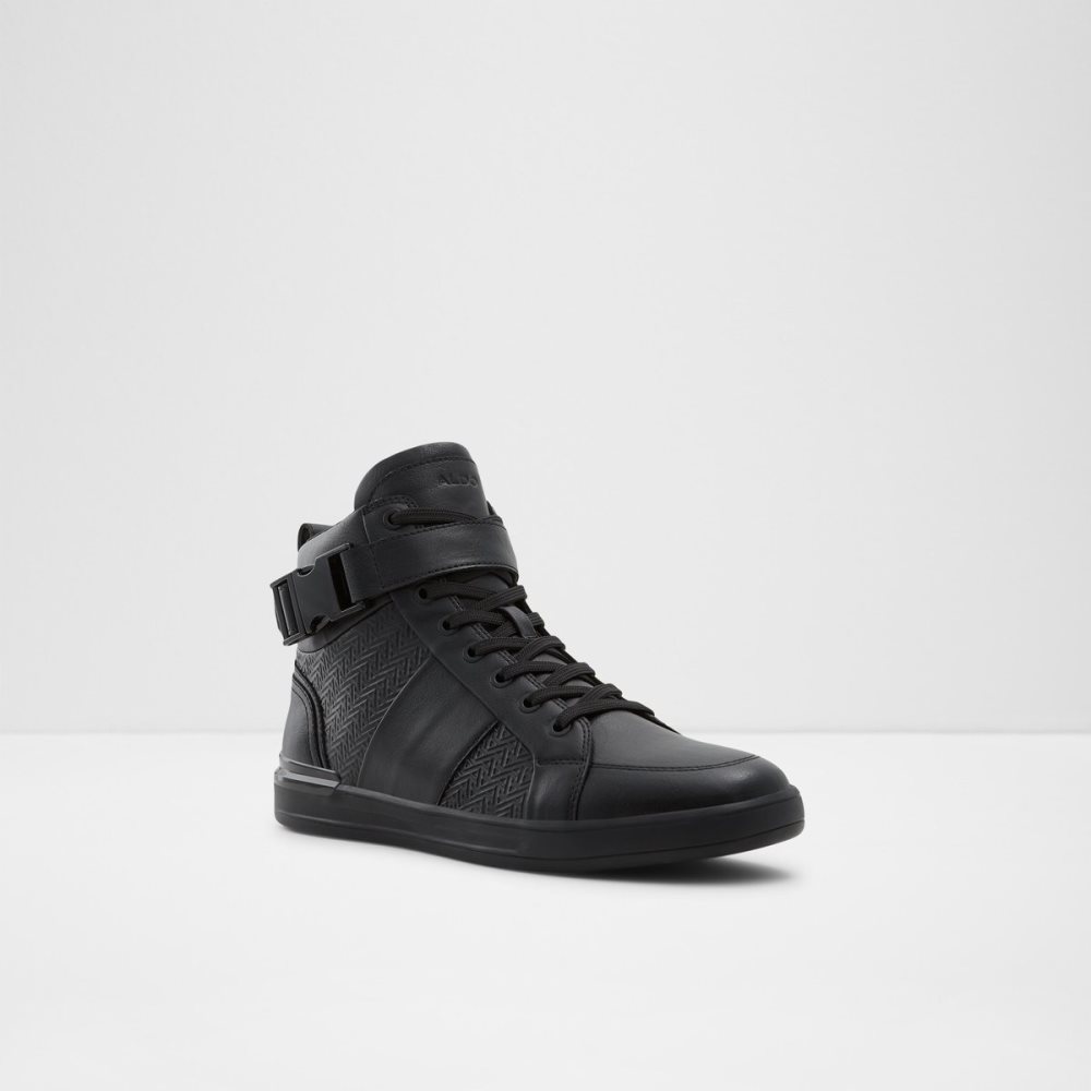 Black Aldo Brauerr High Top - Cup Sole Sneakers | 72YLCFDNR