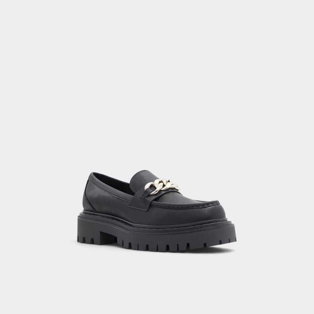 Black Aldo Brixton - Lug Sole Mules | 60IRKDEYW