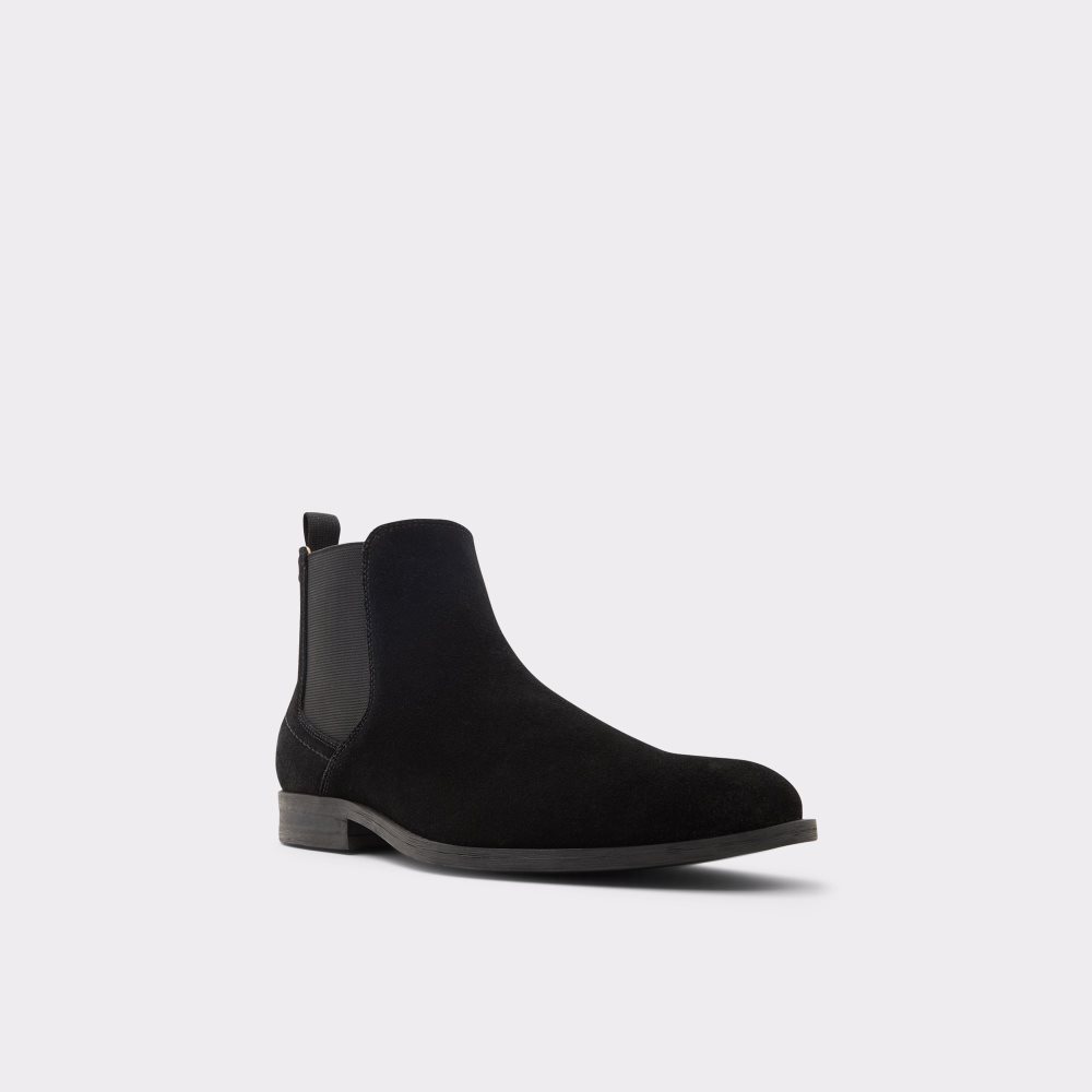 Black Aldo Brodyx Chelsea Boots | 36RLXZCFS