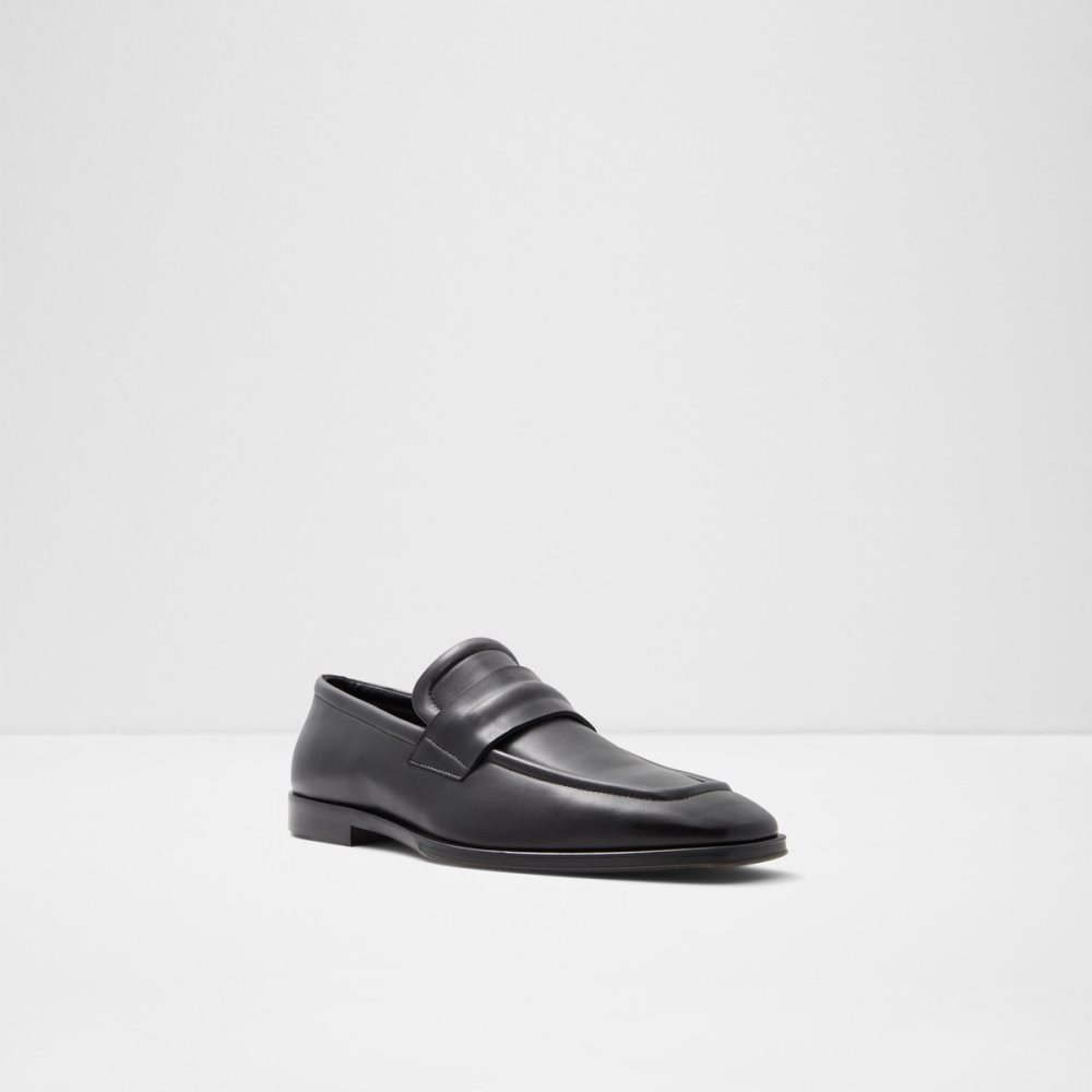 Black Aldo Bronson Loafers | 39ZUIYAXJ