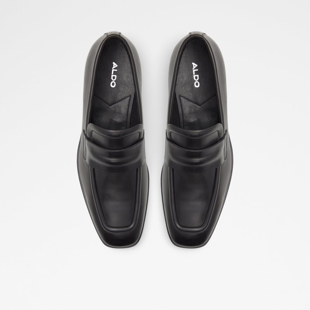 Black Aldo Bronson Loafers | 39ZUIYAXJ